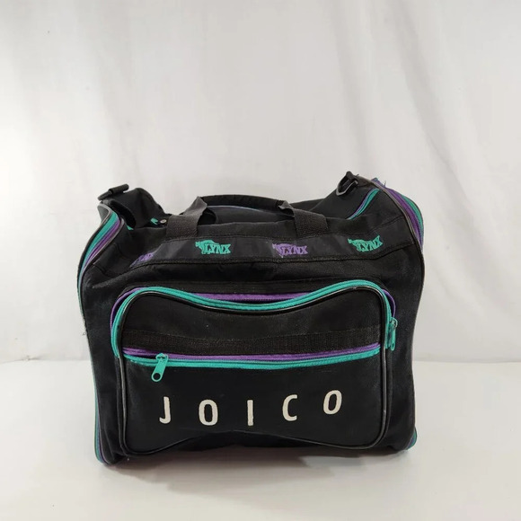 Joico Lynx Vintage Sports Gym Duffle Bag  Black - Picture 1 of 10